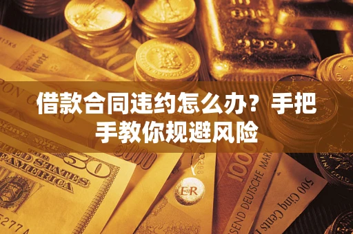 武汉借款合同违约怎么办？手把手教你规避风险