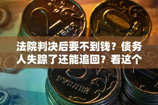 武汉法院判决后要不到钱？债务人失踪了还能追回？看这个方法！