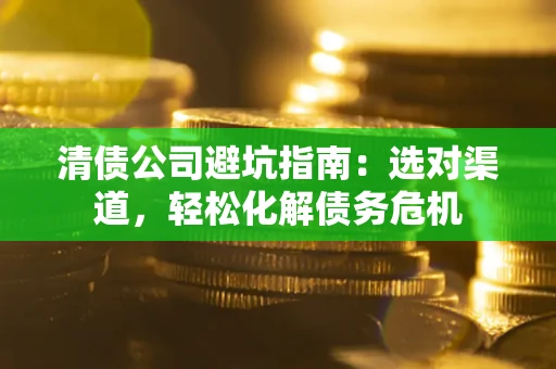 武汉清债公司避坑指南：选对渠道，轻松化解债务危机