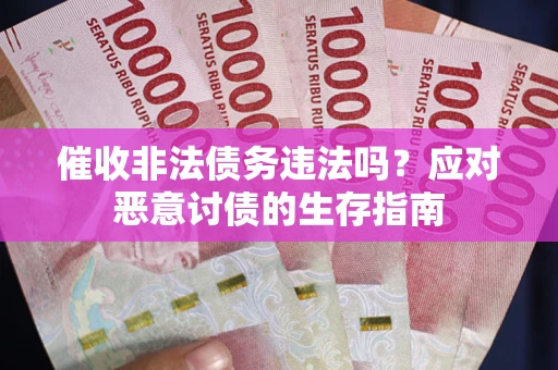 武汉催收非法债务违法吗？应对恶意讨债的生存指南