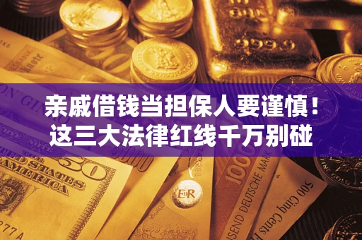 武汉亲戚借钱当担保人要谨慎！这三大法律红线千万别碰