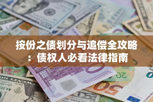 武汉按份之债划分与追偿全攻略：债权人必看法律指南