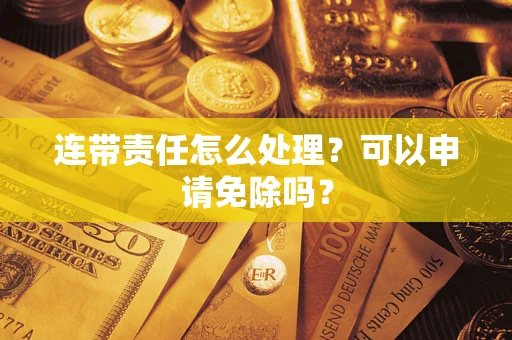 武汉连带责任怎么处理？可以申请免除吗？